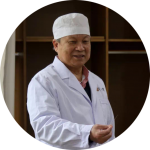 Dr. Wang Ningsheng con Escuela San Bao de Medicina China Clásica